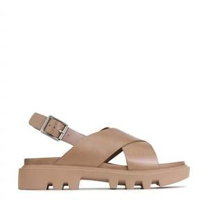 NEW EOS MELBOURNE women's flighty chunky sandal in taupe